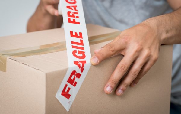 packing fragile items